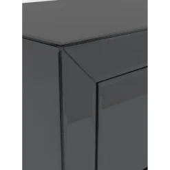 Commode Luxury Push 3 Tiroirs Gris