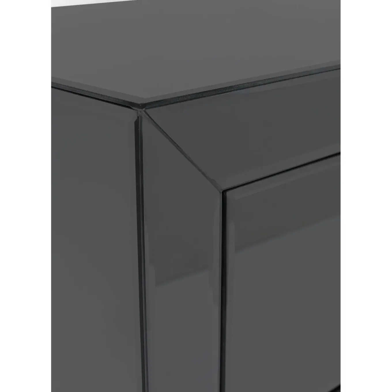 Commode Luxury Push 3 Tiroirs Gris