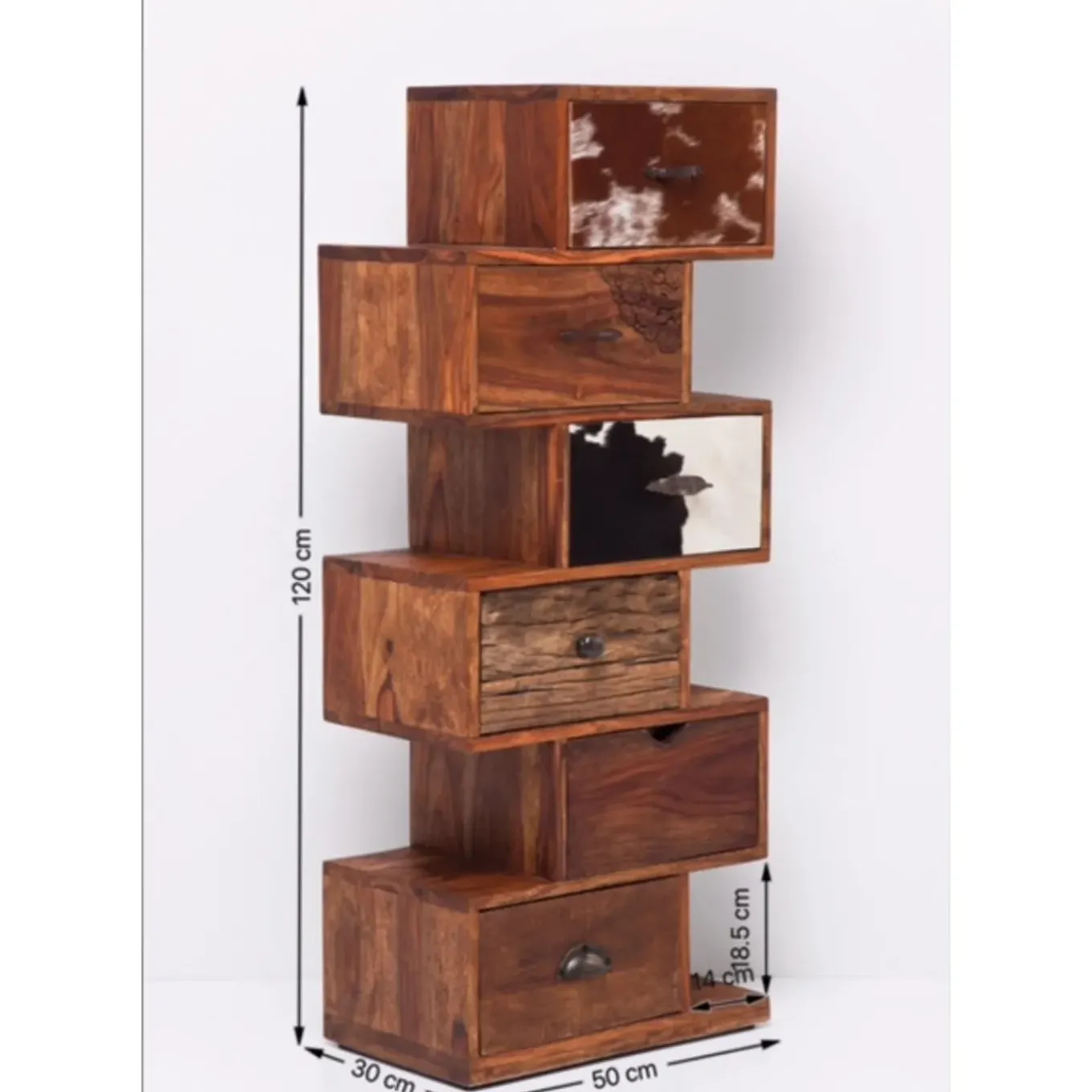 Commode Rodeo Zick Zack 6 Tiroirs