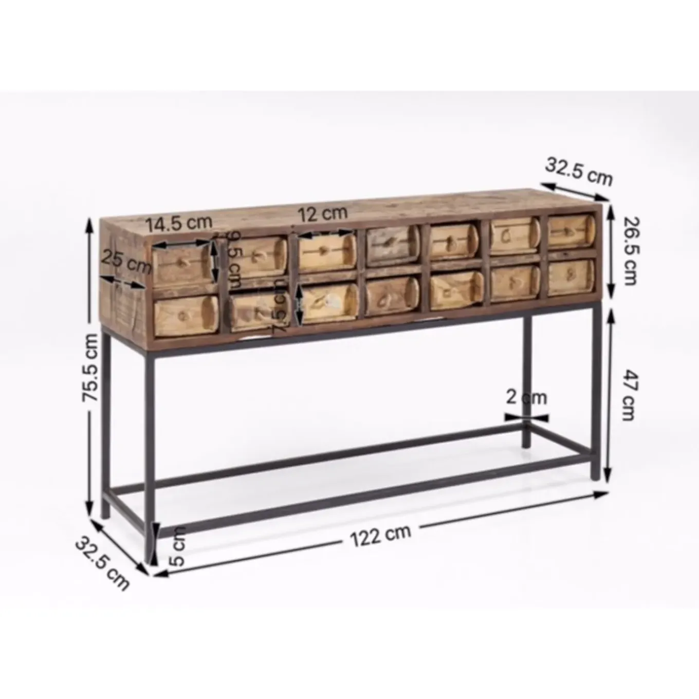Console Bastidon 125Cm