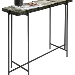 Console Ice Noir 98X80Cm
