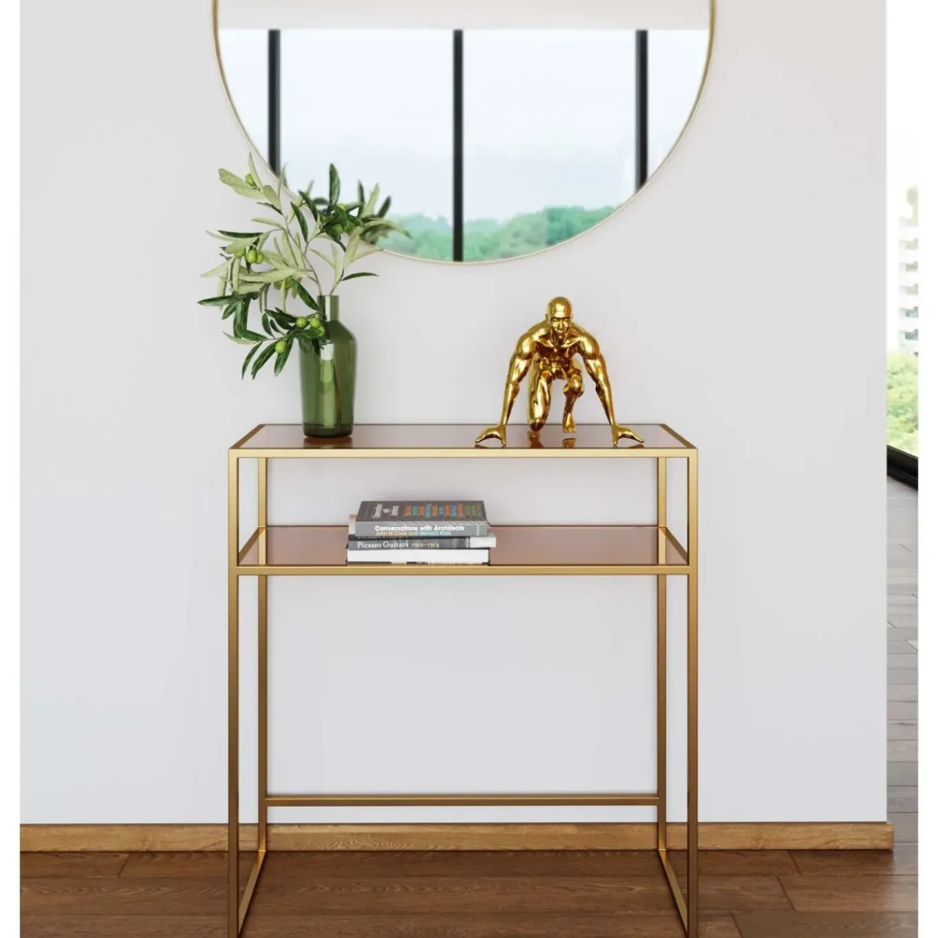 Console Loft Dore 85X80Cm