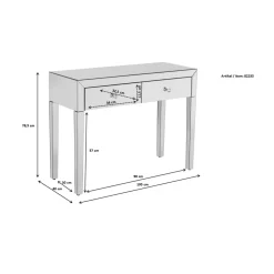 Console Luxury Champagne