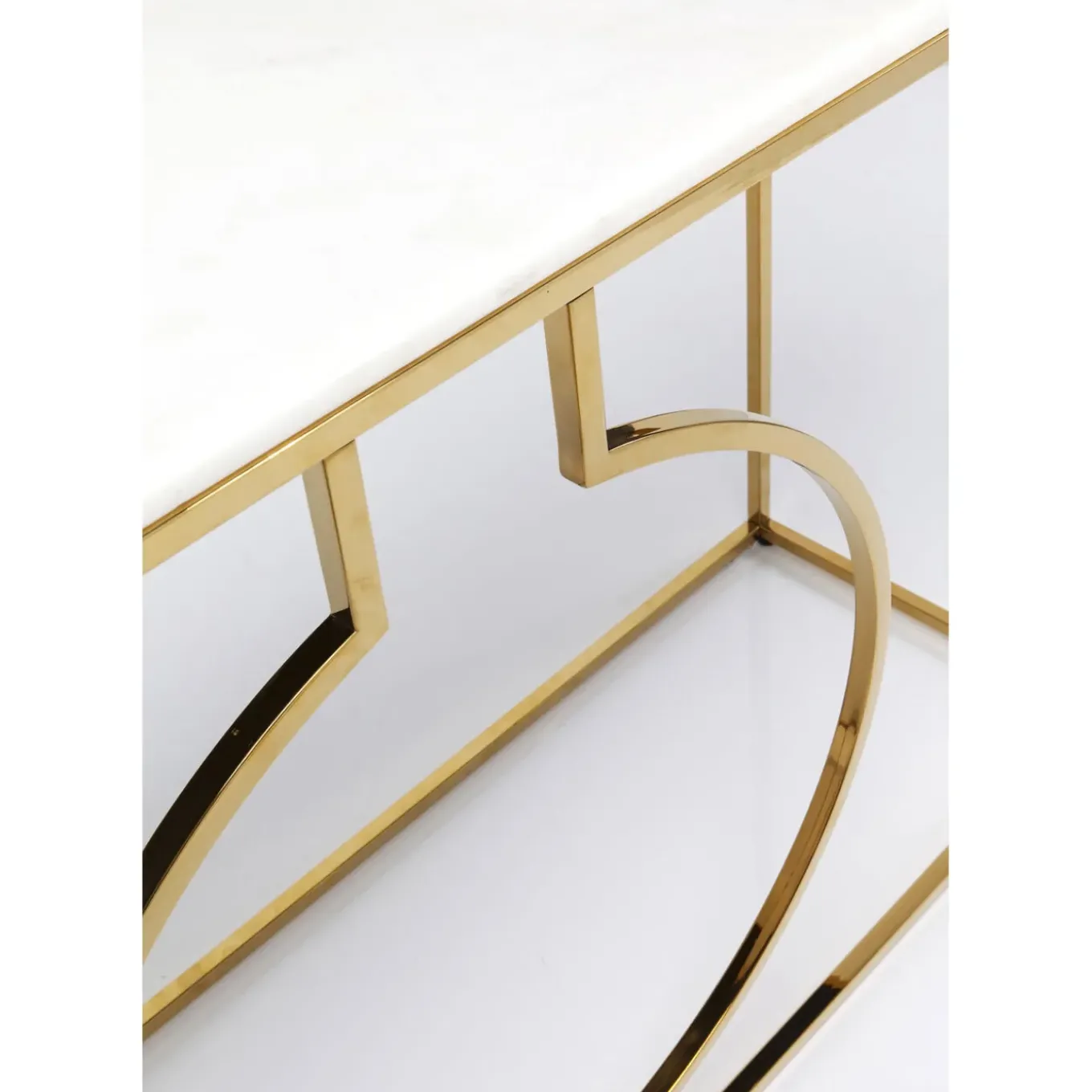 Console Miami Loft Dore 120Cm