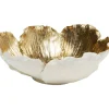 Coupe Décorative Flower Bloom Creme-Dore O25Cm