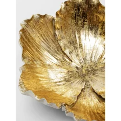 Coupe Décorative Flower Bloom Creme-Dore O25Cm