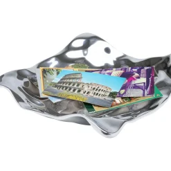 Coupe Décorative Jade Argente 31X29Cm