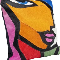 Coussin Abstract Lady Face 40X40Cm