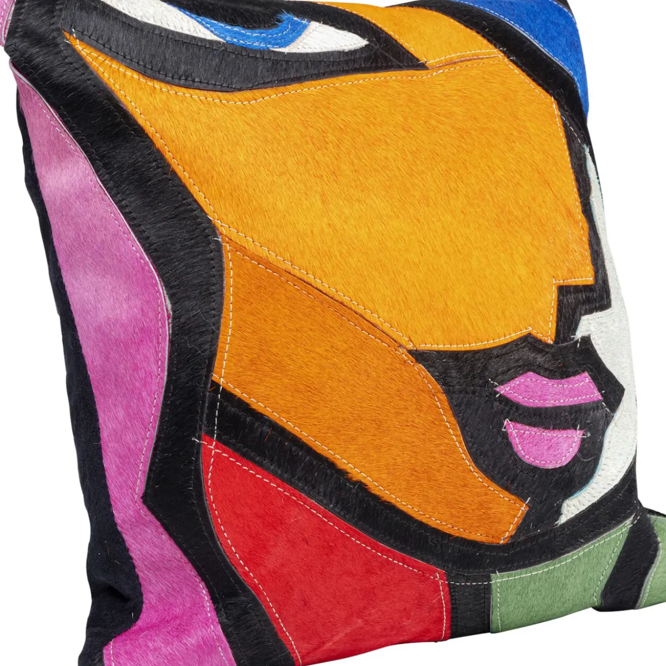 Coussin Abstract Lady Face 40X40Cm