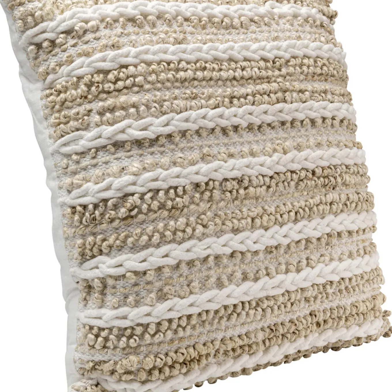Coussin D Assise Loop Knit Beige 60X60Cm