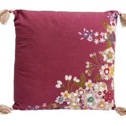 Coussin Embroidery Blossom 50X50Cm