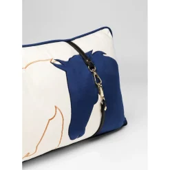 Coussin Horsefaces 28X50Cm