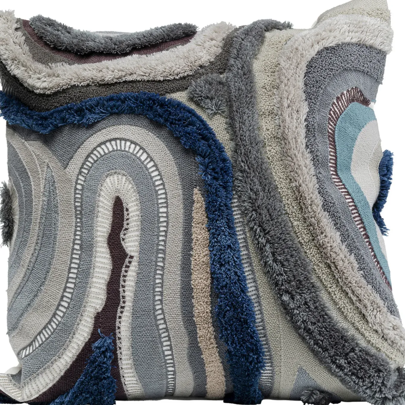 Coussin Lava Gris 45X45Cm