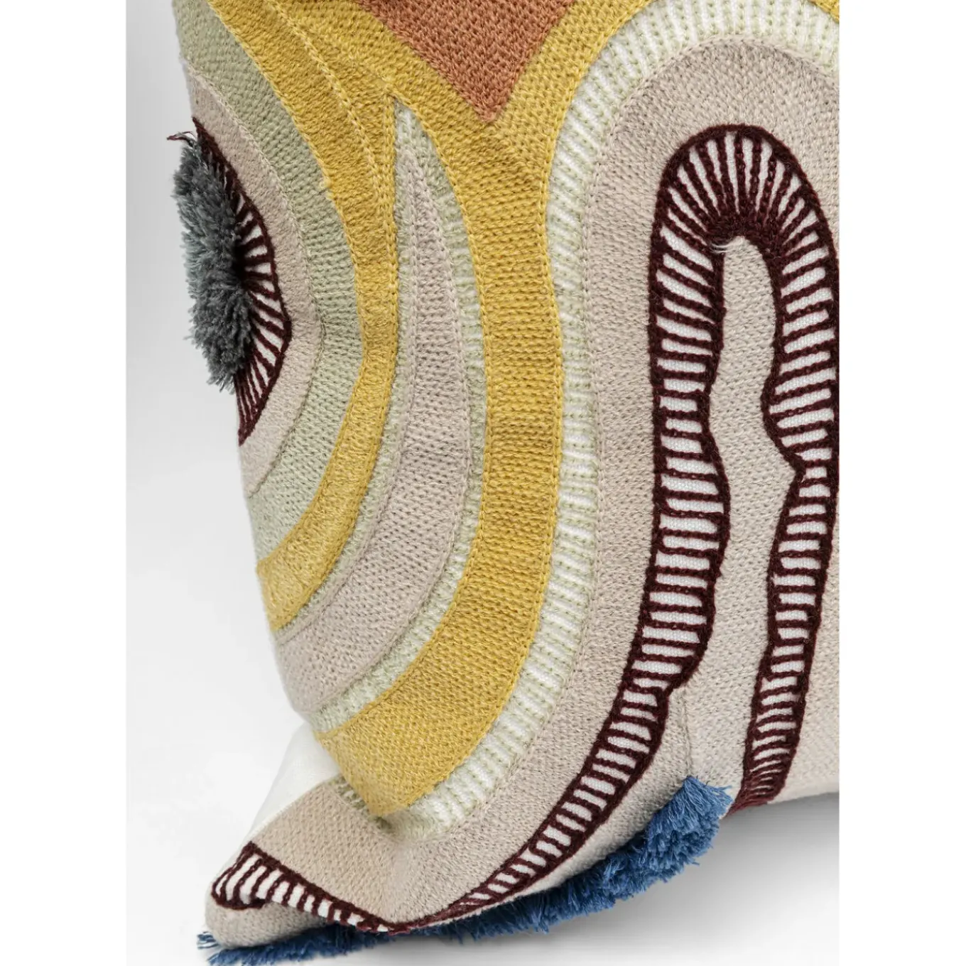 Coussin Lava Marron 45X45Cm