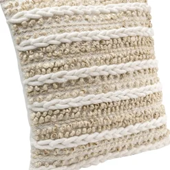 Coussin Loop Knit Beige 45X45Cm