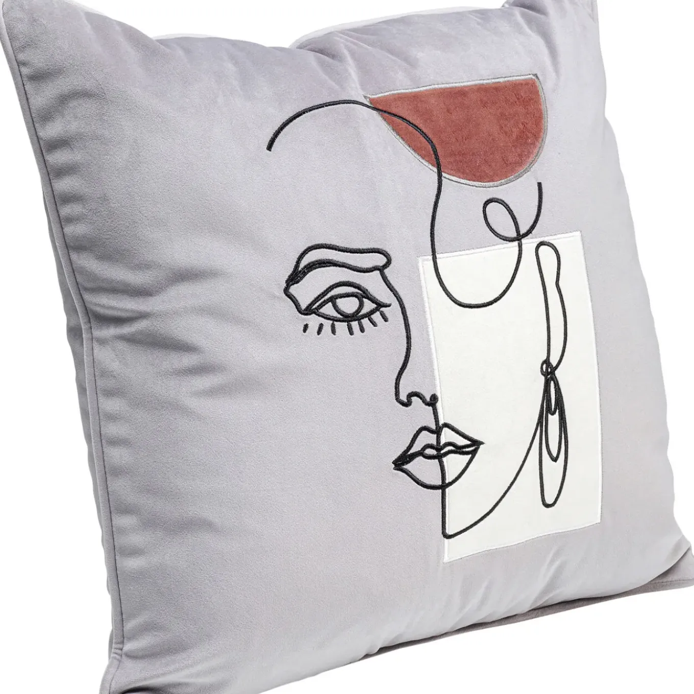 Coussin Mademoiselle 45X45Cm