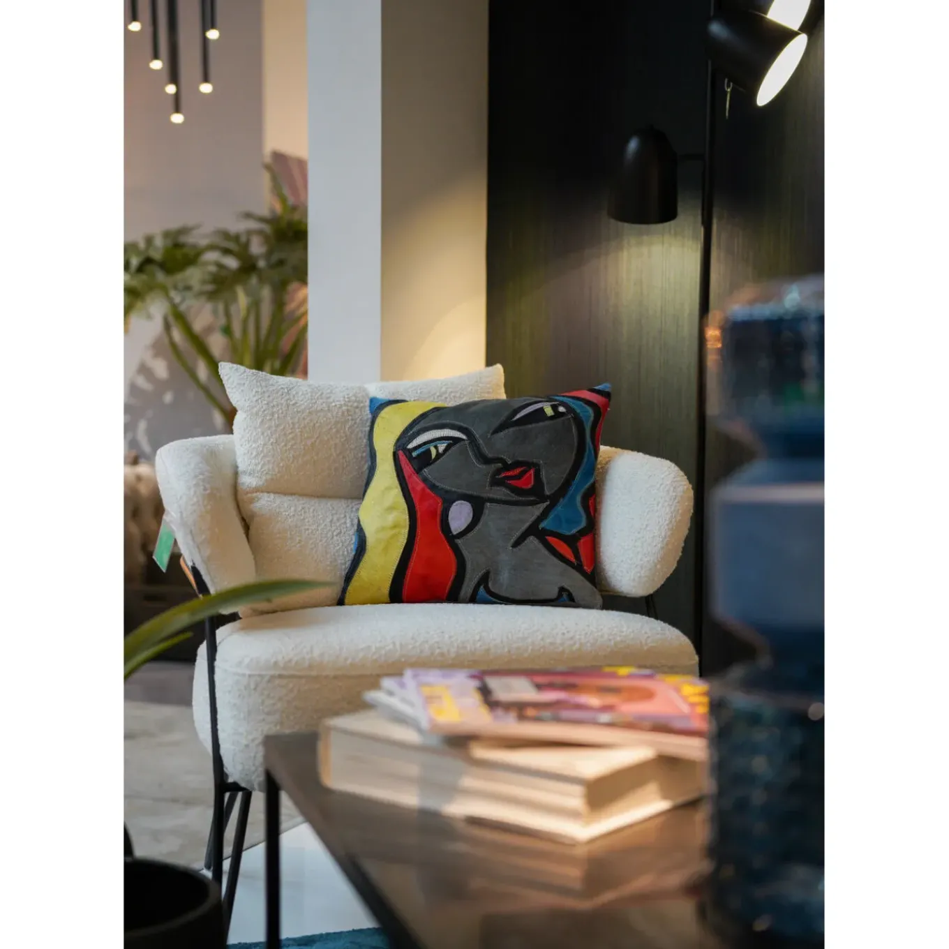 Coussin Monique Blond Hair 40X40Cm