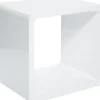 Cube Lounge Mdf Blanc