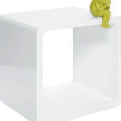 Cube Lounge Mdf Blanc