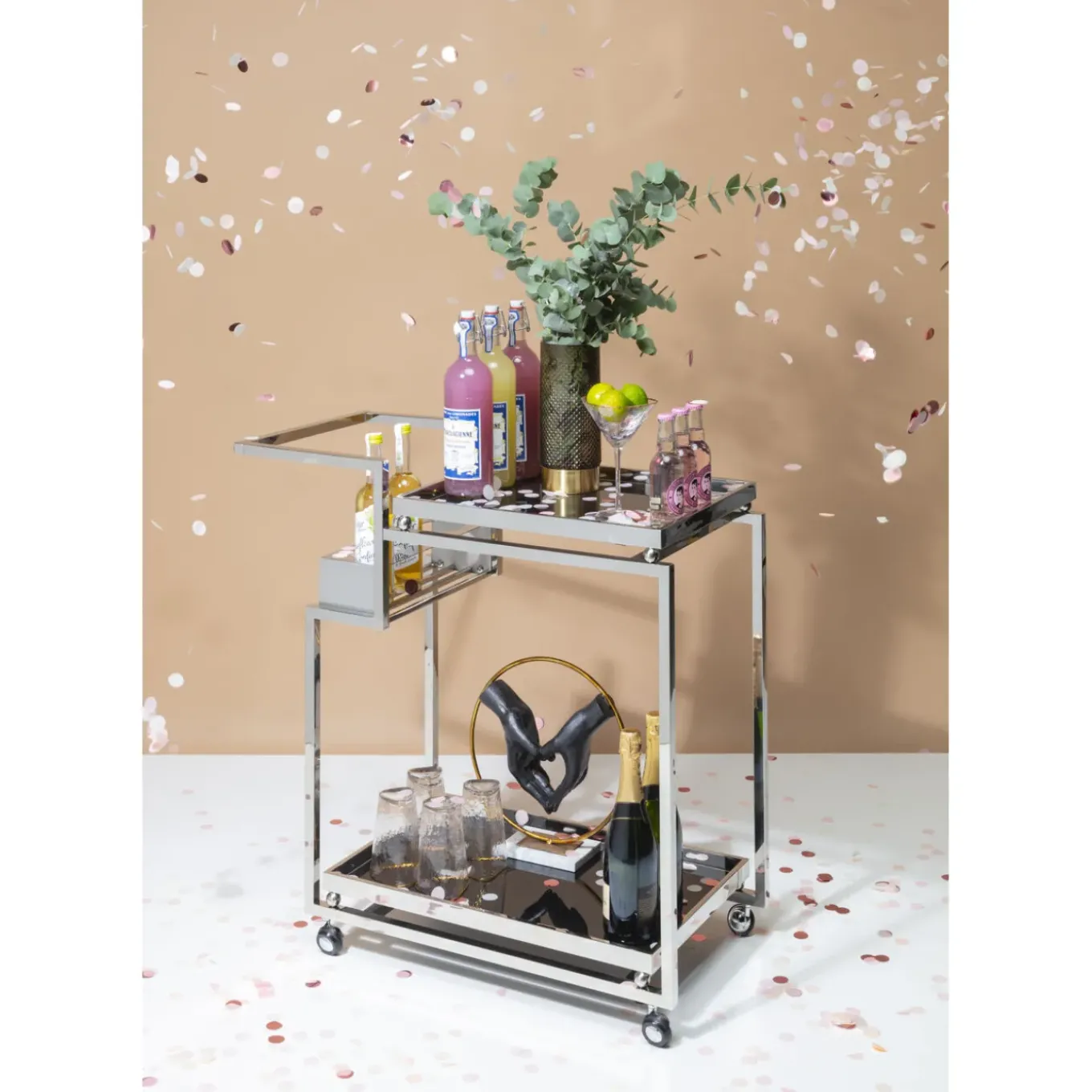 Desserte Barfly Chrome
