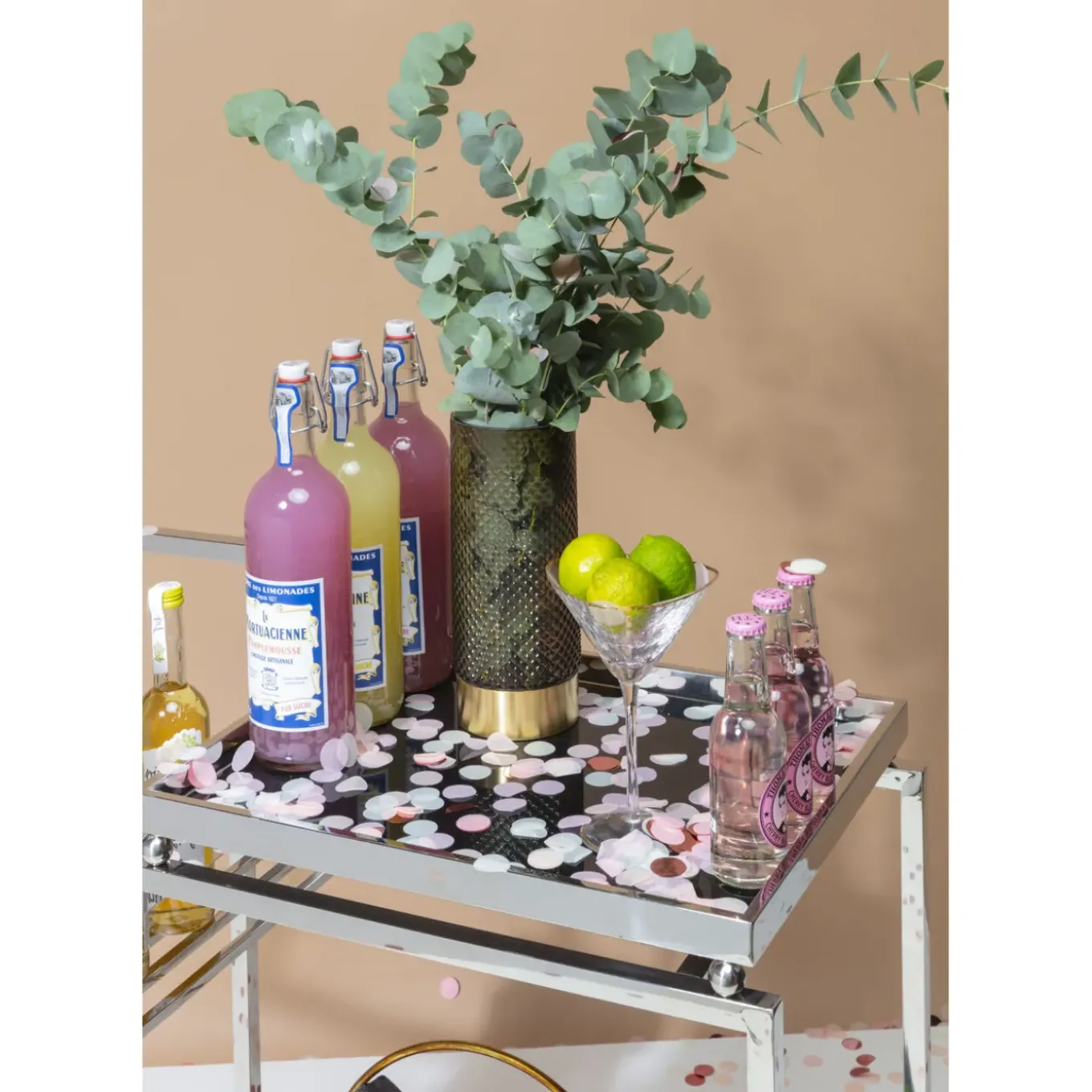 Desserte Barfly Chrome