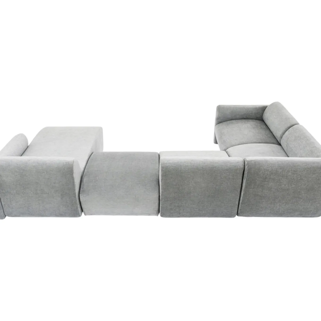 Ensemble De Canapés 2 Lucca Gris Droite 328Cm