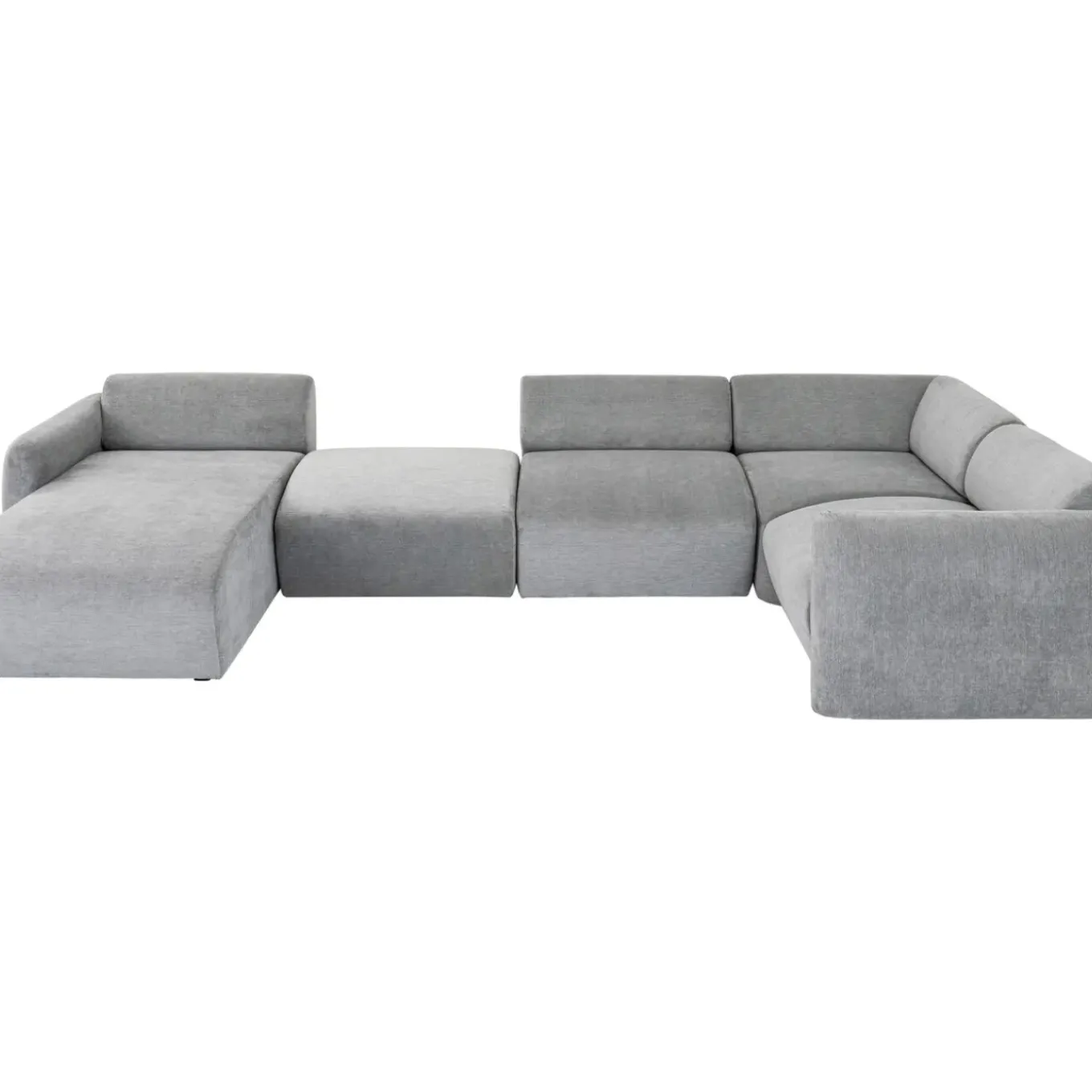 Ensemble De Canapés 2 Lucca Gris Gauche 328Cm