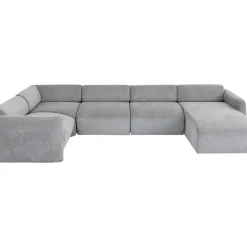 Ensemble De Canapés 1 Lucca Gris Droite 328Cm