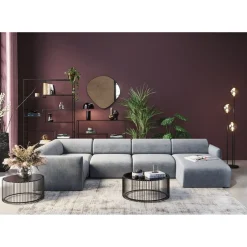 Ensemble De Canapés 1 Lucca Gris Droite 328Cm