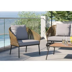 Ensemble De Sieges Elba Nature Cinque (4-Pcs)