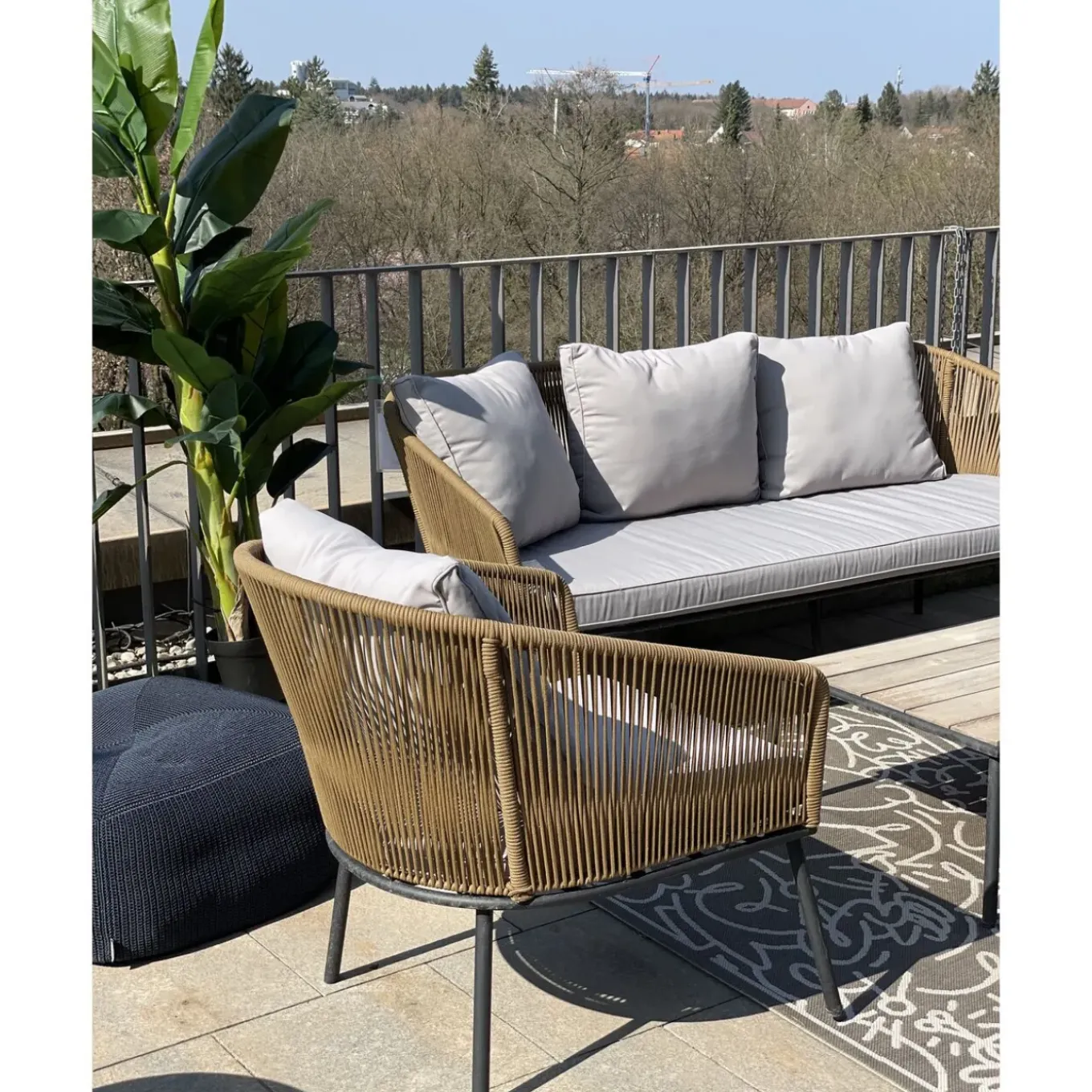 Ensemble De Sieges Elba Nature Cinque (4-Pcs)