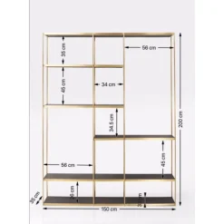 Etagere Camps Bay 150X200Cm