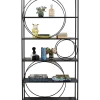 Etagere Circle Noir 100X200Cm