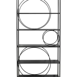 Etagere Circle Noir 100X200Cm
