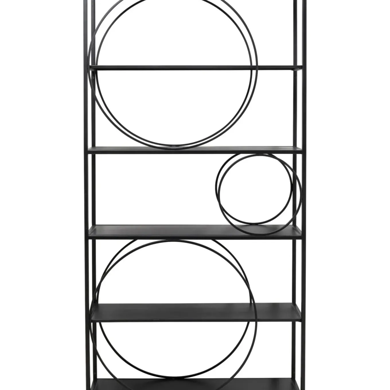 Etagere Circle Noir 100X200Cm