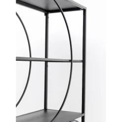 Etagere Circle Noir 100X200Cm