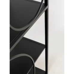 Etagere Circle Noir 100X200Cm