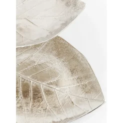 Etagere Décorative Leaf Argent 45Cm
