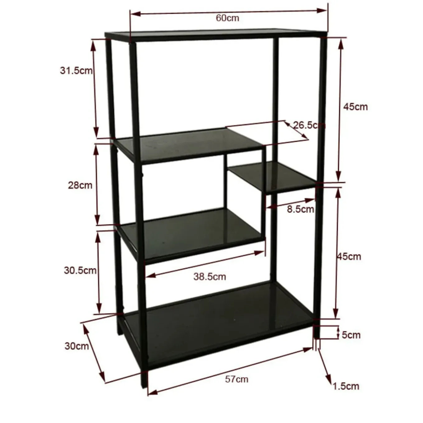 Etagere Loft Dore 100X60