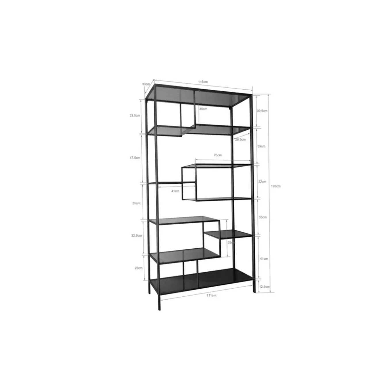 Etagere Loft Dore 115X195Cm