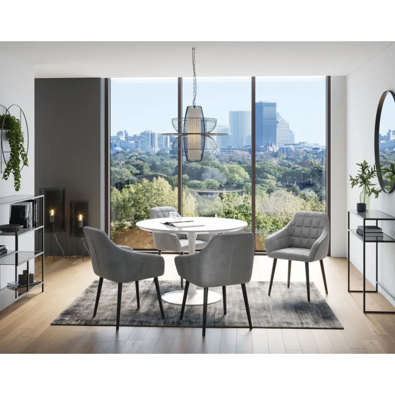 Etagere Loft Noir 60X100Cm