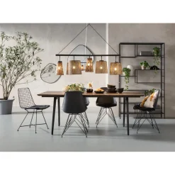 Etagere Loft Noir 115X195Cm