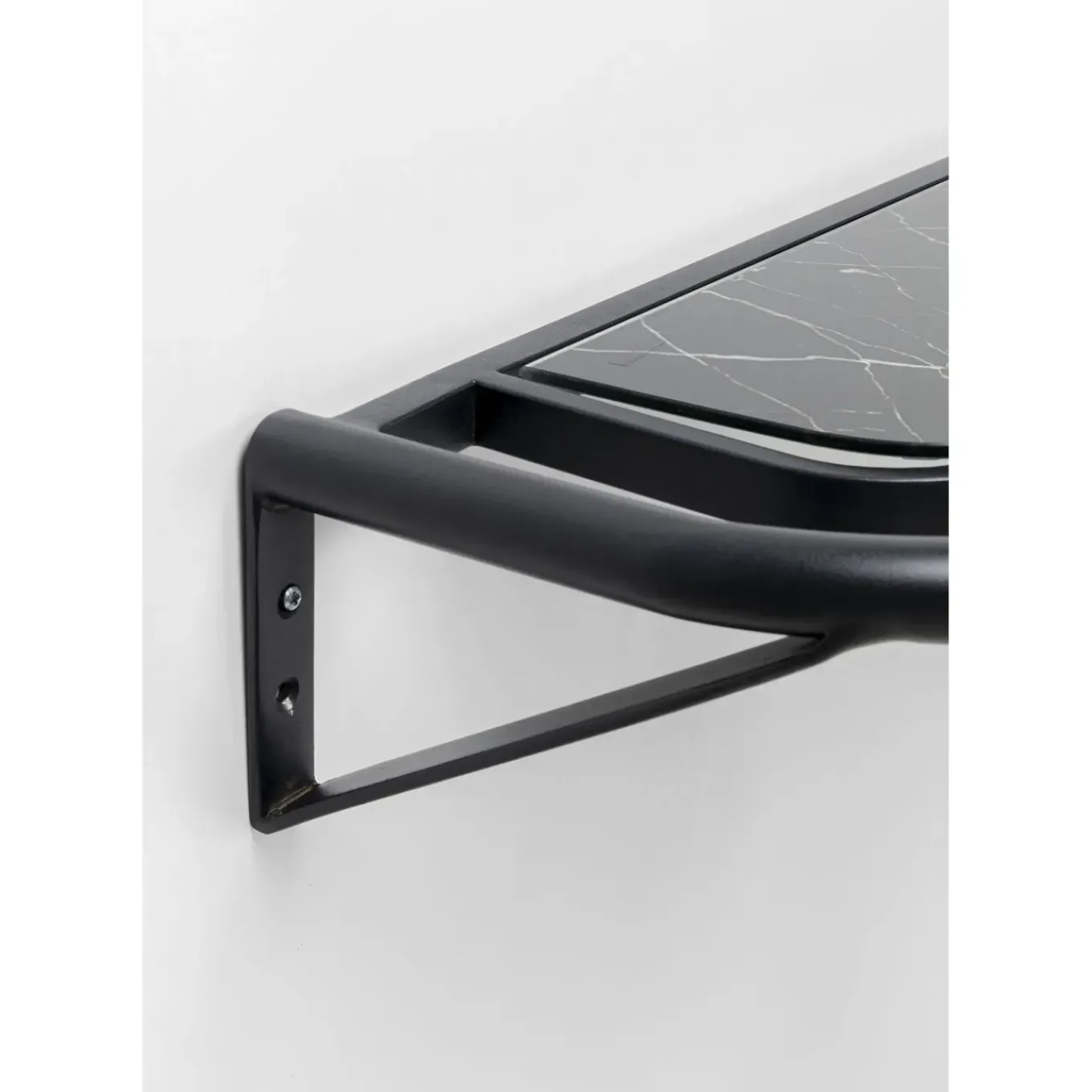 Etagere Murale Treviso Noir 120X10Cm