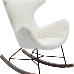 Fauteuil À Bascule Balance Blanc