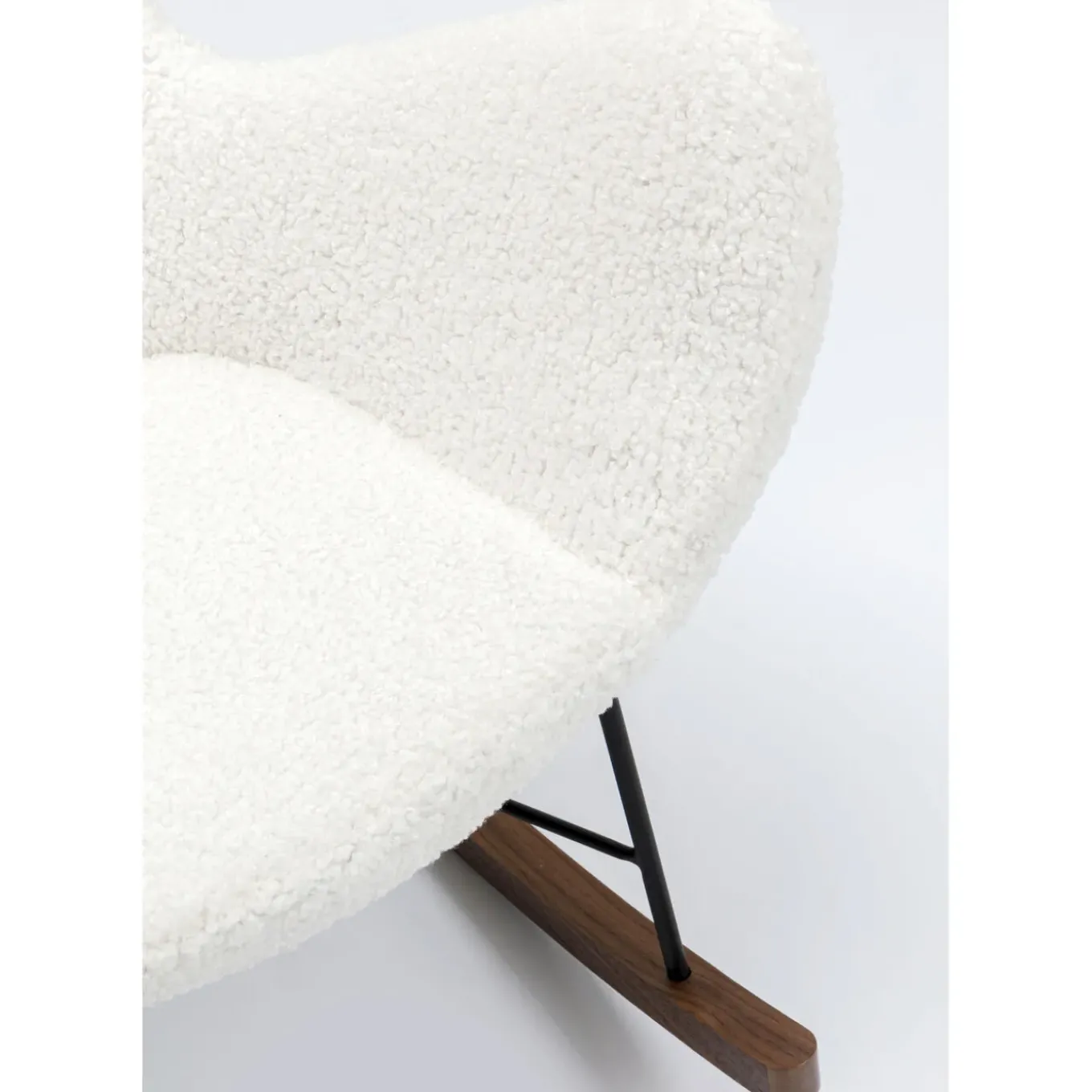 Fauteuil À Bascule Balance Blanc