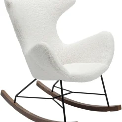 Fauteuil À Bascule Balance Blanc