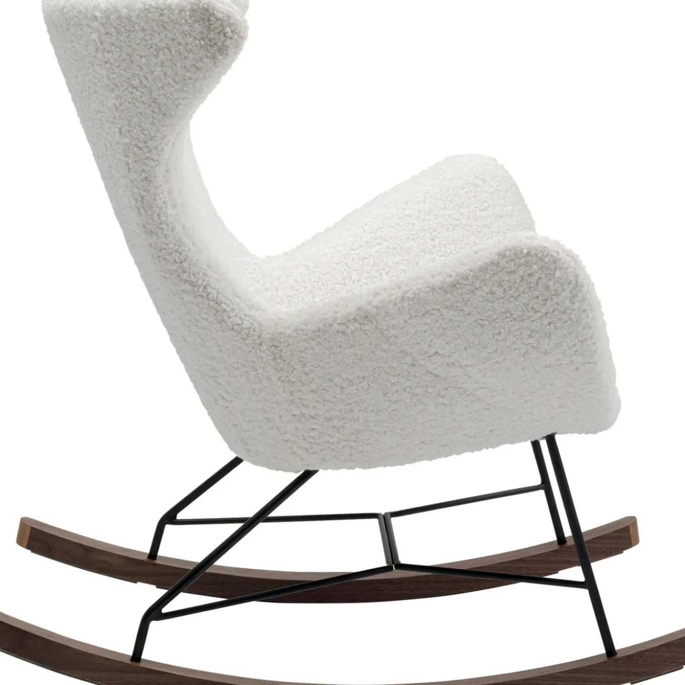 Fauteuil À Bascule Balance Blanc