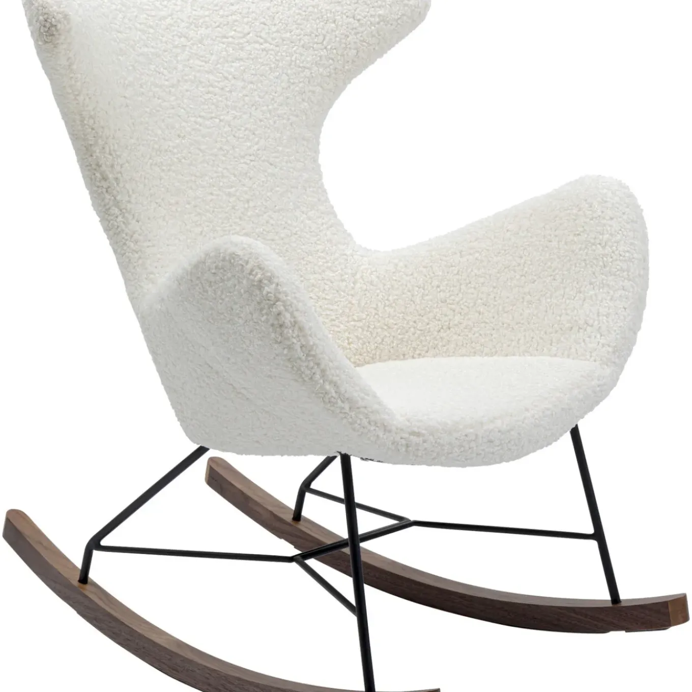 Fauteuil À Bascule Balance Blanc