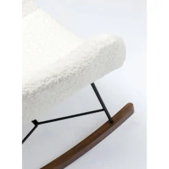 Fauteuil À Bascule Balance Blanc