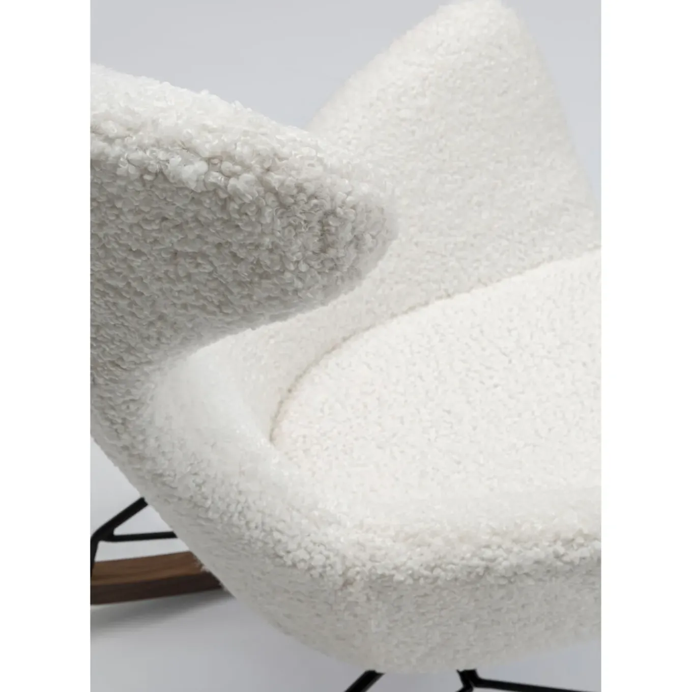 Fauteuil À Bascule Balance Blanc